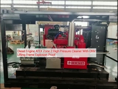 Dieselmotoratex Streek 2 Hoge drukreinigingsmachine met het Opheffende Explosiebestendige Kader van DNV