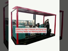 20000 psi hogedrukstraalpomp voor het reinigen van waterstraalwasmachine