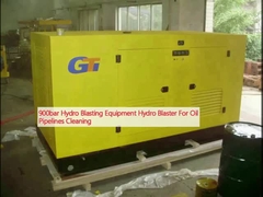 900 bar waterblaster voor het reinigen van oliepijpleidingen