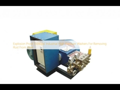 Explosiebestendige Industriële de Hoge drukwasmachines van 15000psi voor het Verwijderen van Roest uit Staal