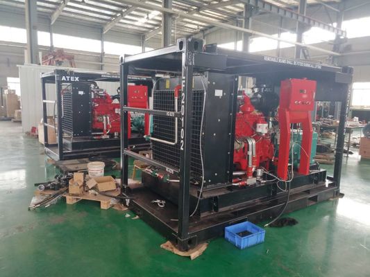 Kwaliteit  ATEX  ZONE 2 High Pressure Pump Unit Offshore Water Jetting Pumps fabriek