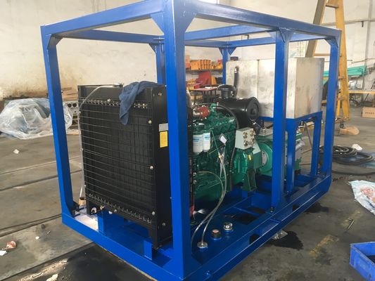 1150bar 90kw Hoogdruk waterstraal reiniging pomp koud water reinigingsmachine