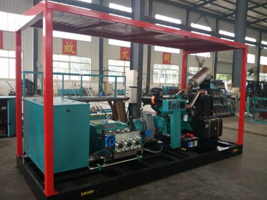 17000 Psi-de Roestweg die van Jet Blasting Machine For Paint van het Hoge drukwater Verwijdering merken