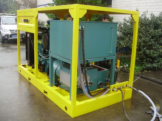 800bar de Pijpleidingen van Jet Cleaner Adjustable Pressure For van het hoge drukwater maken schoon