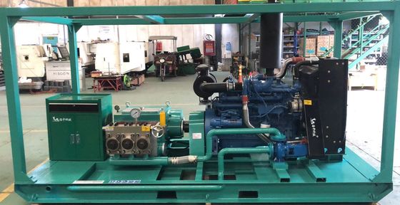 Ultrahoge druk Industriële Water het Vernietigen Machine Triplex Duikers 1000bar