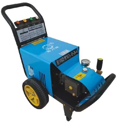 1.1KW -7.5KW motoriseerde Hydro van het de Pijpleidings Hydro Testende Materiaal van de Testpomp Karretjetype