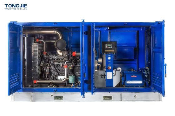 132kw van de diesel het Water Drukwasmachine 1000bar Industriële het Vernietigen Machine