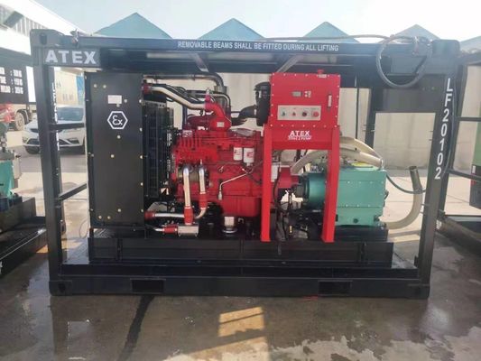 10000psi ATEX ZONE 2 Hoogdrukpomp Eenheid Explosiebestendige waterpomp Op zee