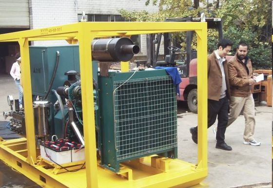 Hoogdrukwaterstraalwasser Hoogdrukwasmachine voor het verwijderen van wegmerken