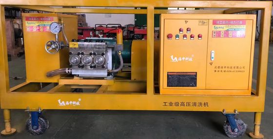 600bar de industriële van de de Hoge druk Schoonmakende Machine van Hoge drukwasmachines straalreinigingsmachine