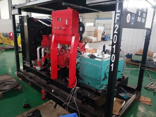 De explosiebestendige Eenheid van de de Hoge drukpomp van Drukwasmachines voor Riolering en Dunne modder