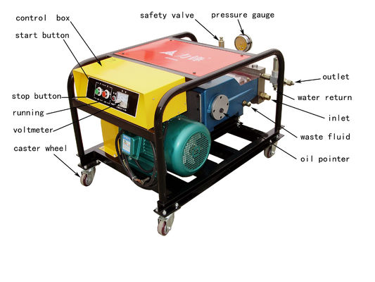 Hydro Industriële Waterzandstraler voor de Verwijdering van de Schiproest 10000psi