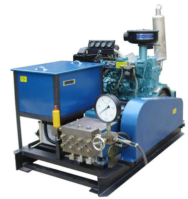 15kw Pomp van de hoge druk de Hydrotest voor de Aandrijving van de Pijpleidingendieselmotor
