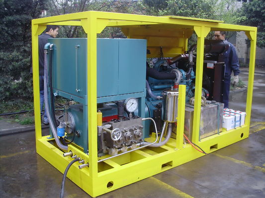 Hydrodemolitie-machine Hydrodemolitie-blaasapparatuur 15000psi 75kw