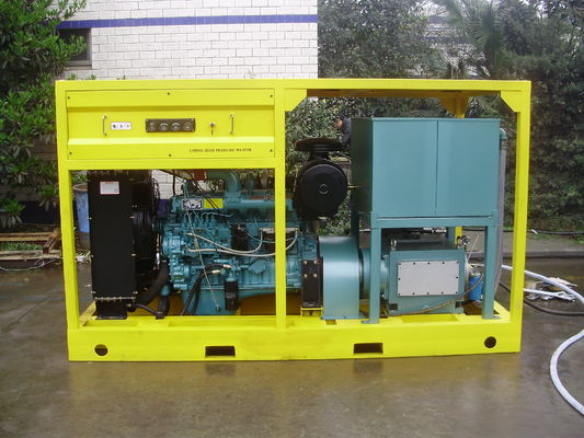 Van het diesel de Pijpleidingen van Jet Cleaner Adjustable Pressure For Hoge drukwater het Schoonmaken