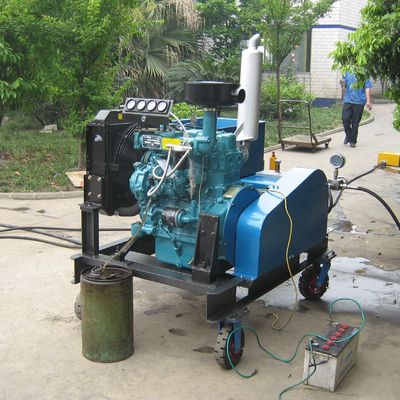 Scheepsleidingen Hydraulische druk Hydraulische testpomp 400 bar Dieselmotor