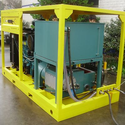 90kw 1500bar Hydro Blasting Equipment Industriële waterblaasmachine